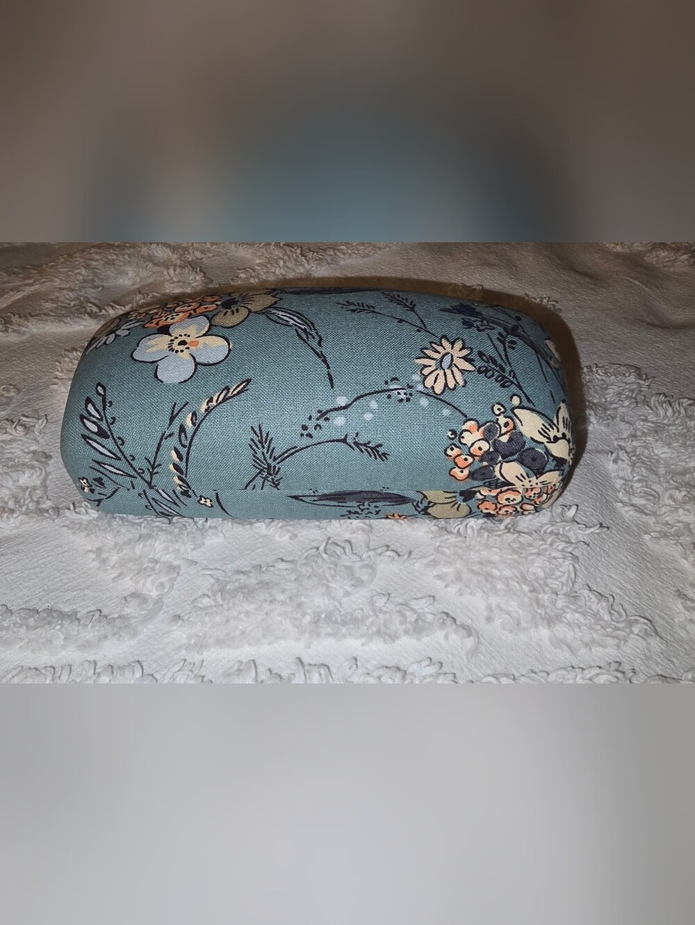 Vera Bradley Blue Floral Sunglasses Case